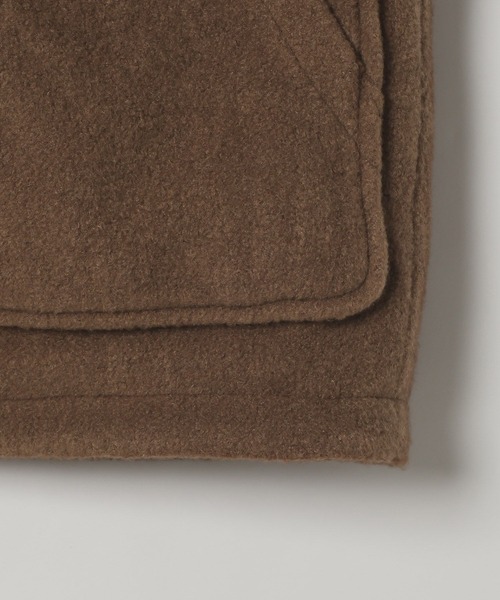 BAYFLOW（ベイフロー）の「[軽い着心地♪柔らかな肌触り]ウーリーキルティングフーディー（その他アウター・レディース・ブラック/ブラウン・SMALL/MEDIUM）」の16枚目の写真