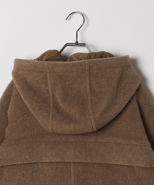 BAYFLOW（ベイフロー）の「[軽い着心地♪柔らかな肌触り]ウーリーキルティングフーディー（その他アウター・レディース・ブラック/ブラウン・SMALL/MEDIUM）」の21枚目の写真