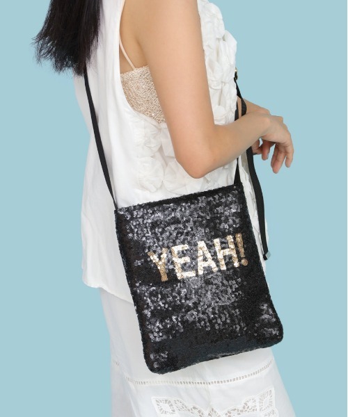 CONTROL FREAK / CTFK(コントロールフリーク)の「CONTROL FREAK(コントロールフリーク)SPANGLE LOGOショルダー(ショルダーバッグ・レディース・ブルー/シルバー/グリーン/ブラック・FREE)」の2枚目の写真