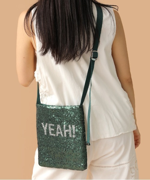CONTROL FREAK / CTFK(コントロールフリーク)の「CONTROL FREAK(コントロールフリーク)SPANGLE LOGOショルダー(ショルダーバッグ・レディース・ブルー/シルバー/グリーン/ブラック・FREE)」の11枚目の写真