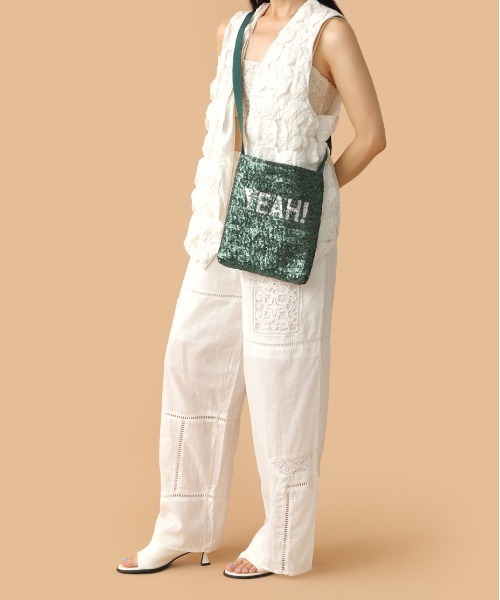 CONTROL FREAK / CTFK(コントロールフリーク)の「CONTROL FREAK(コントロールフリーク)SPANGLE LOGOショルダー(ショルダーバッグ・レディース・ブルー/シルバー/グリーン/ブラック・FREE)」の19枚目の写真