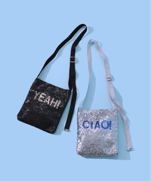 CONTROL FREAK / CTFK(コントロールフリーク)の「CONTROL FREAK(コントロールフリーク)SPANGLE LOGOショルダー(ショルダーバッグ・レディース・ブルー/シルバー/グリーン/ブラック・FREE)」の5枚目の写真