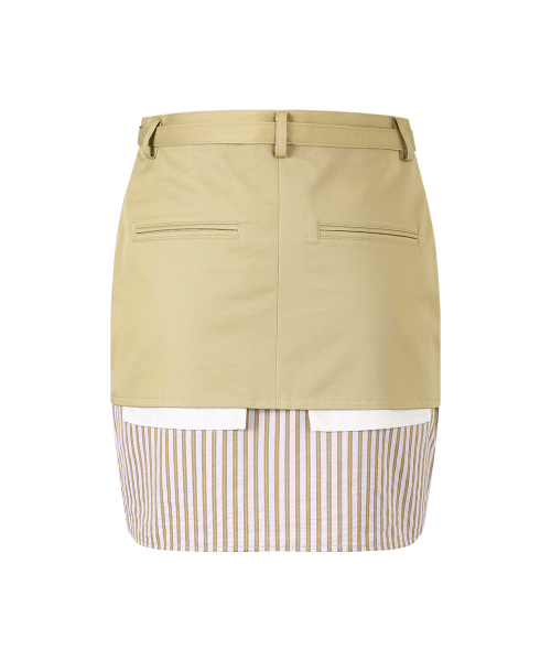 COTTONREBIRTHCLUB(コットンリバースクラブ)の「ストライプカラースカート(ベージュ)(スカート・レディース・その他・SMALL/MEDIUM)」の6枚目の写真