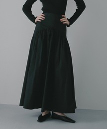 HIGH WAIST TIERED SKIRT
