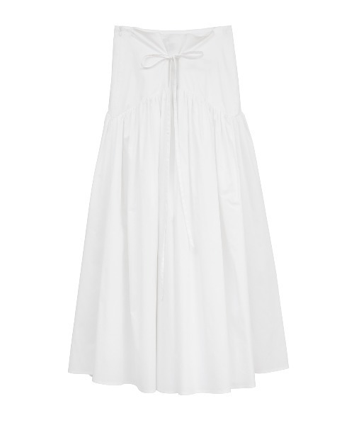 MANOF(マノフ)の「HIGH WAIST TIERED SKIRT(スカート・レディース・ブラック/ホワイト・S/M)」の15枚目の写真