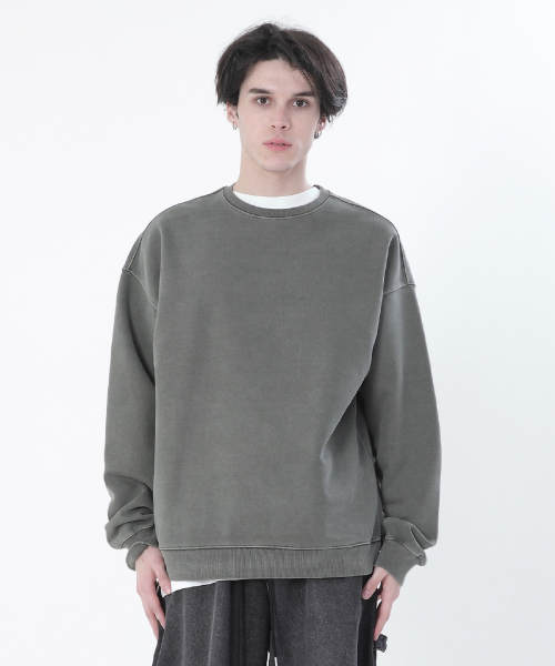 POLYGRAM(ポリグラム)の「830Gピグメントラウンドスウェットシャツ (5色)(スウェット・レディース・その他・M/L/2XL/XL)」の5枚目の写真