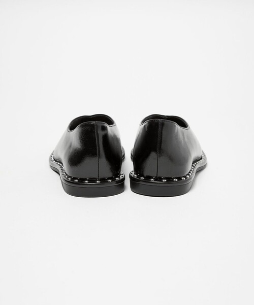 SY UNITED ARROWS(シーユナイテッドアローズ)の「<SY>サムリングスクエア フラット15↑(パンプス・レディース・シルバー/ブラック/ケリーグリーン/ベージュ・25cm/24.5cm/24cm/23.5cm/23cm/22.5cm/22cm)」の8枚目の写真