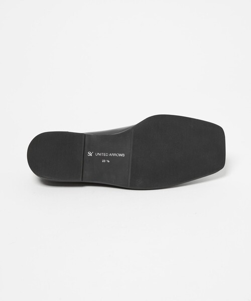 SY UNITED ARROWS(シーユナイテッドアローズ)の「<SY>サムリングスクエア フラット15↑(パンプス・レディース・シルバー/ブラック/ケリーグリーン/ベージュ・25cm/24.5cm/24cm/23.5cm/23cm/22.5cm/22cm)」の9枚目の写真