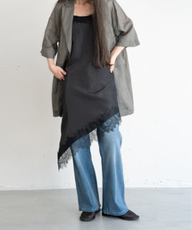 hwyl（ヒュイル）の「アシメレースキャミソール（キャミソール）」