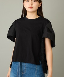 mien（ミアン）の「【mien】レースmixTee（Tシャツ/カットソー）」