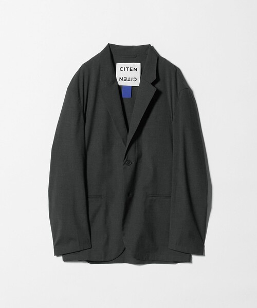 CITEN（シテン）の「＜CITEN＞イージーテーラードジャケット（テーラードジャケット・メンズ・ネイビー/ダークグレー・S/L/M）」の4枚目の写真