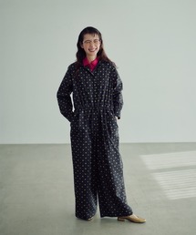 ADIEU TRISTESSE（アデュートリステス）の「kazumiさんコラボ　リバティプリントオールインワン（つなぎ/オールインワン）」