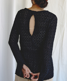 EMILY WEEK | オーガニックコットン混レースプルオーバー(Tシャツ/カットソー)