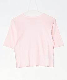 MEYAME/メヤメ　ソフトリブハーフスリーブTEE　SOFT RIB HALF SLEEVE TEE
