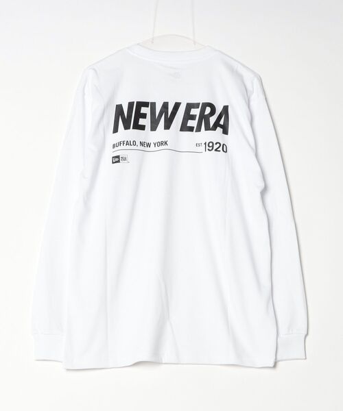 NEW ERA(ニューエラ)の「ニューエラ LS PF Tee(Tシャツ/カットソー・メンズ・ホワイト・M/L/LL)」の2枚目の写真