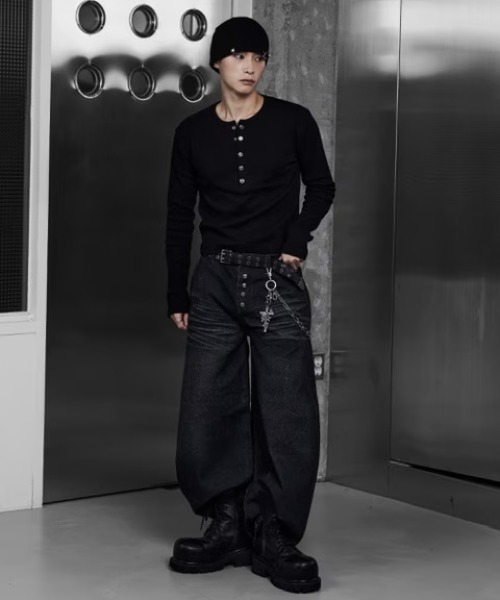 Rosen Kreuz】INSIGNIA TROUSERS / 【ローゼンクロイツ】デニムライク