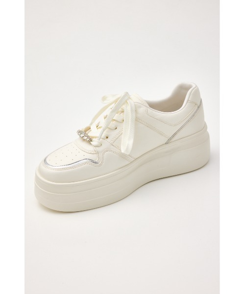 STACCATO(スタッカート)の「プラットフォームラインスニーカー(スニーカー・レディース・ホワイト・22.5cm/23.0cm/23.5cm/24.0cm/24.5cm)」の8枚目の写真