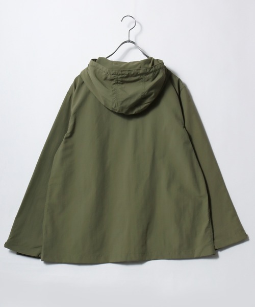 LOGOS（ロゴス）の「2026SS LOGOS/ロゴス 撥水/防花粉 ナイロンタスラン 軽量マウンテンパーカー フーディージャケット（マウンテンパーカー・レディース・スミクロ/モスグリーン/ライトピンク/ベージュ・M/L）」の8枚目の写真