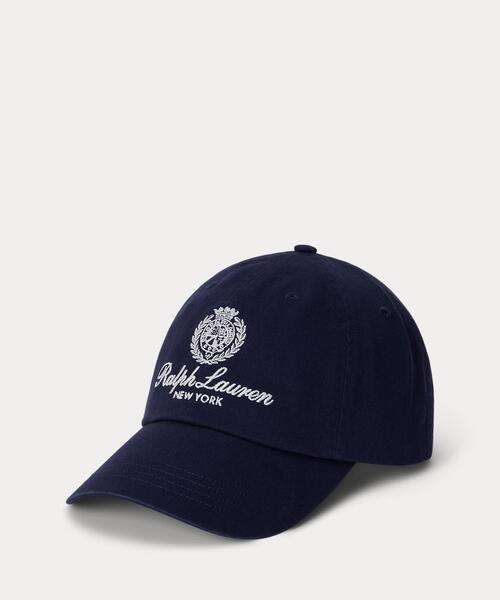 クレストエンブロイダリー ツイル ボール キャップ（キャップ）｜POLO