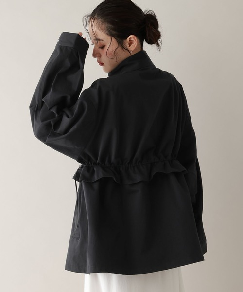 RAGEBLUE（レイジブルー）の「2WAY/フリルミリタリーブルゾン（ブルゾン・レディース・ブラック/グリーン/ホワイト・FREE）」の20枚目の写真