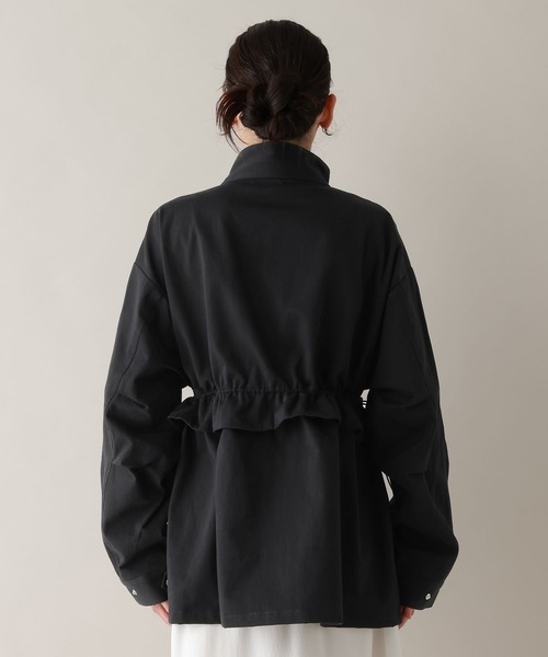 RAGEBLUE（レイジブルー）の「2WAY/フリルミリタリーブルゾン（ブルゾン・レディース・ブラック/グリーン/ホワイト・FREE）」の6枚目の写真