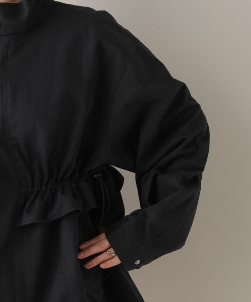 RAGEBLUE（レイジブルー）の「2WAY/フリルミリタリーブルゾン（ブルゾン・レディース・ブラック/グリーン/ホワイト・FREE）」の9枚目の写真