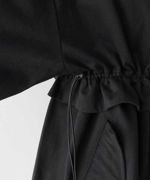 RAGEBLUE（レイジブルー）の「2WAY/フリルミリタリーブルゾン（ブルゾン・レディース・ブラック/グリーン/ホワイト・FREE）」の11枚目の写真