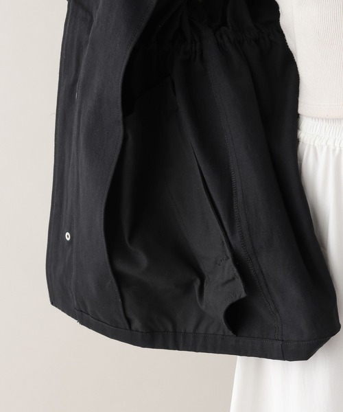 RAGEBLUE（レイジブルー）の「2WAY/フリルミリタリーブルゾン（ブルゾン・レディース・ブラック/グリーン/ホワイト・FREE）」の14枚目の写真