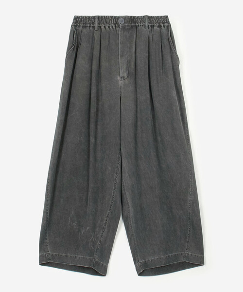 UNFIL（アンフィル）の「UNFIL | レーヨンギャバジン ワイドイージーパンツ WOMEN（その他パンツ・レディース・ブラック系その他/ベージュ系その他・0）」の2枚目の写真