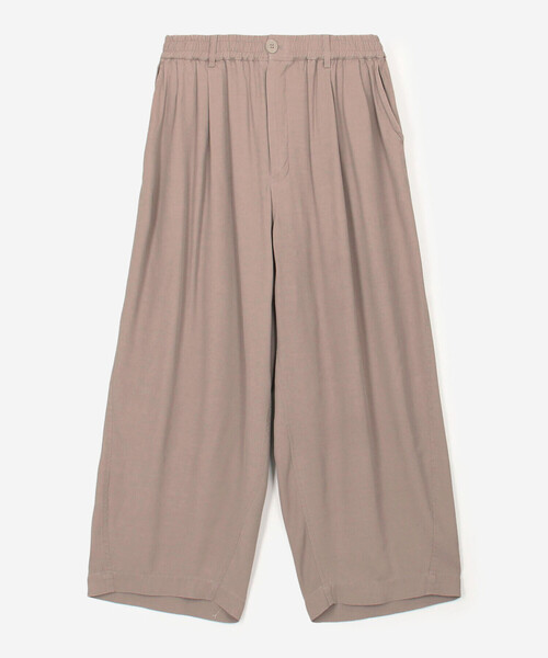 UNFIL（アンフィル）の「UNFIL | レーヨンギャバジン ワイドイージーパンツ WOMEN（その他パンツ・レディース・ブラック系その他/ベージュ系その他・0）」の11枚目の写真