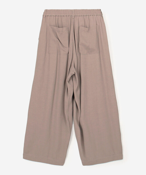 UNFIL（アンフィル）の「UNFIL | レーヨンギャバジン ワイドイージーパンツ WOMEN（その他パンツ・レディース・ブラック系その他/ベージュ系その他・0）」の12枚目の写真