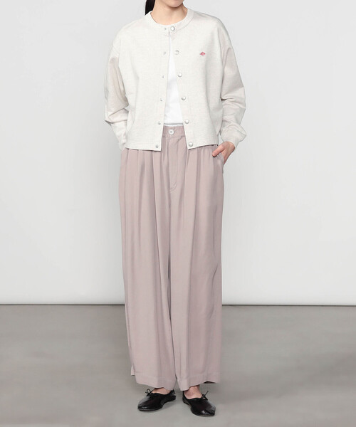 UNFIL（アンフィル）の「UNFIL | レーヨンギャバジン ワイドイージーパンツ WOMEN（その他パンツ・レディース・ブラック系その他/ベージュ系その他・0）」の6枚目の写真