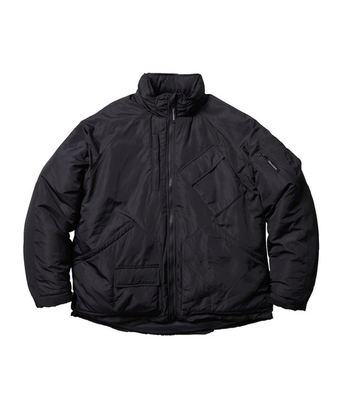 Liberaiders（リベレイダース）の「Liberaiders/リベレイダース EXPEDITION JACKET 3 シガレットポケット シンサレート ダブルジップ中綿ジャケット 2026年春夏（ダウンジャケット/コート・メンズ・ブラック・S）」の2枚目の写真