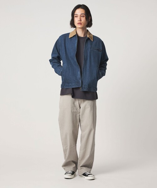 A DAY IN THE LIFE UNITED ARROWS(アデイインザライフユナイテッドアローズ)の「ウォッシュ デニム ジップブルゾン<A DAY IN THE LIFE>(ブルゾン・メンズ・コバルトブルー・L/M)」の15枚目の写真