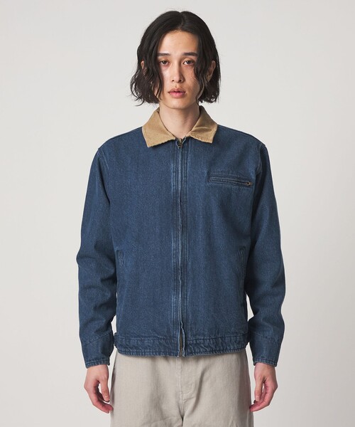 A DAY IN THE LIFE UNITED ARROWS(アデイインザライフユナイテッドアローズ)の「ウォッシュ デニム ジップブルゾン<A DAY IN THE LIFE>(ブルゾン・メンズ・コバルトブルー・L/M)」の14枚目の写真