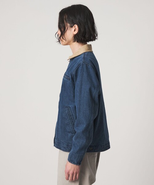 A DAY IN THE LIFE UNITED ARROWS(アデイインザライフユナイテッドアローズ)の「ウォッシュ デニム ジップブルゾン<A DAY IN THE LIFE>(ブルゾン・メンズ・コバルトブルー・L/M)」の13枚目の写真