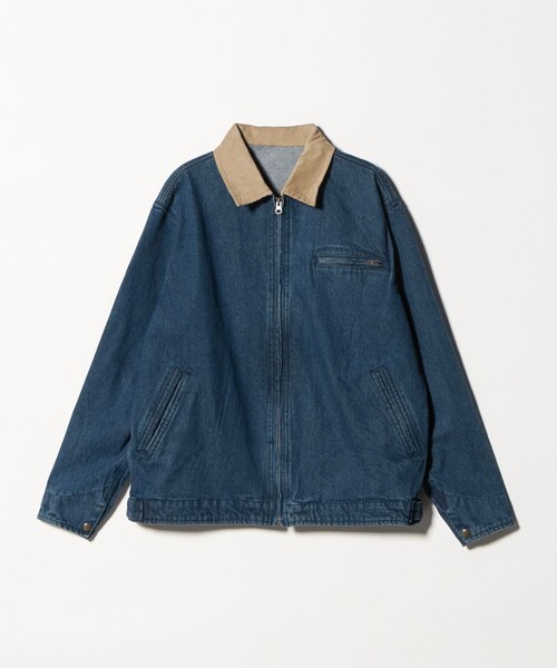 A DAY IN THE LIFE UNITED ARROWS(アデイインザライフユナイテッドアローズ)の「ウォッシュ デニム ジップブルゾン<A DAY IN THE LIFE>(ブルゾン・メンズ・コバルトブルー・L/M)」の11枚目の写真