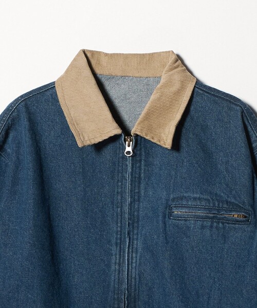 A DAY IN THE LIFE UNITED ARROWS(アデイインザライフユナイテッドアローズ)の「ウォッシュ デニム ジップブルゾン<A DAY IN THE LIFE>(ブルゾン・メンズ・コバルトブルー・L/M)」の9枚目の写真