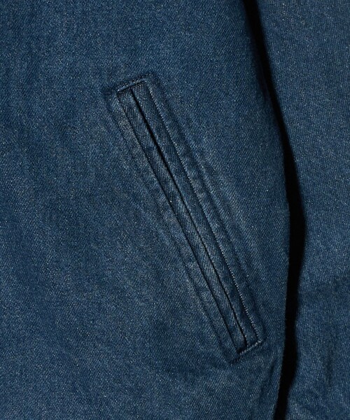 A DAY IN THE LIFE UNITED ARROWS(アデイインザライフユナイテッドアローズ)の「ウォッシュ デニム ジップブルゾン<A DAY IN THE LIFE>(ブルゾン・メンズ・コバルトブルー・L/M)」の5枚目の写真