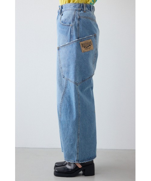 RODEO CROWNS WIDE BOWL（ロデオクラウンズワイドボウル）の「ビッグポケットバルーンデニム（デニムパンツ・レディース・ブルー/ワンウォッシュ/ブルー系その他・SMALL/MEDIUM）」の22枚目の写真