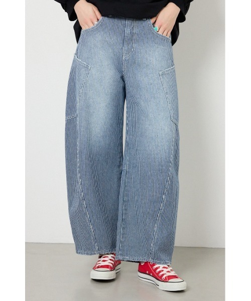 RODEO CROWNS WIDE BOWL（ロデオクラウンズワイドボウル）の「ビッグポケットバルーンデニム（デニムパンツ・レディース・ブルー/ワンウォッシュ/ブルー系その他・SMALL/MEDIUM）」の4枚目の写真