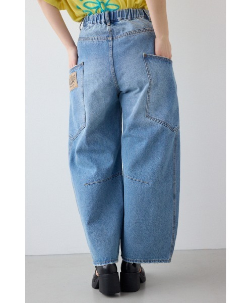 RODEO CROWNS WIDE BOWL（ロデオクラウンズワイドボウル）の「ビッグポケットバルーンデニム（デニムパンツ・レディース・ブルー/ワンウォッシュ/ブルー系その他・SMALL/MEDIUM）」の17枚目の写真