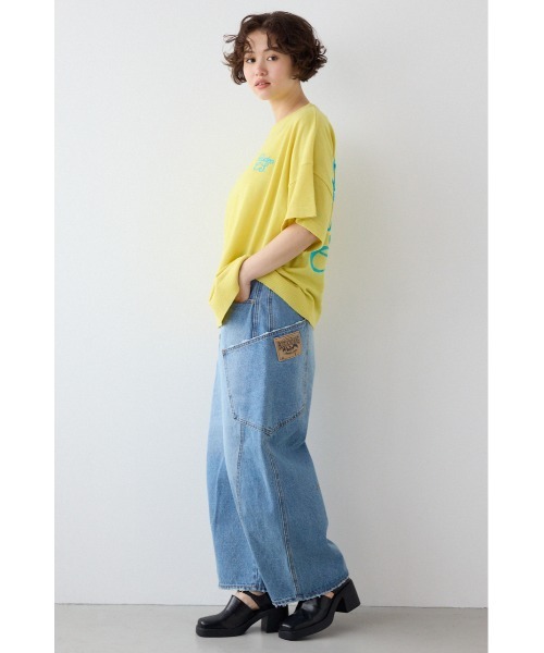 RODEO CROWNS WIDE BOWL（ロデオクラウンズワイドボウル）の「ビッグポケットバルーンデニム（デニムパンツ・レディース・ブルー/ワンウォッシュ/ブルー系その他・SMALL/MEDIUM）」の19枚目の写真