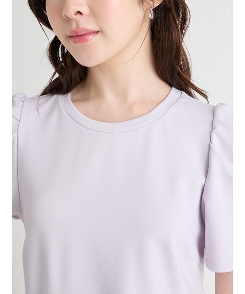 CELFORD(セルフォード)の「【洗える】アシンメトリーカットトップス(Tシャツ/カットソー・レディース・ブラック/ラベンダー/オフホワイト/その他・F)」の14枚目の写真