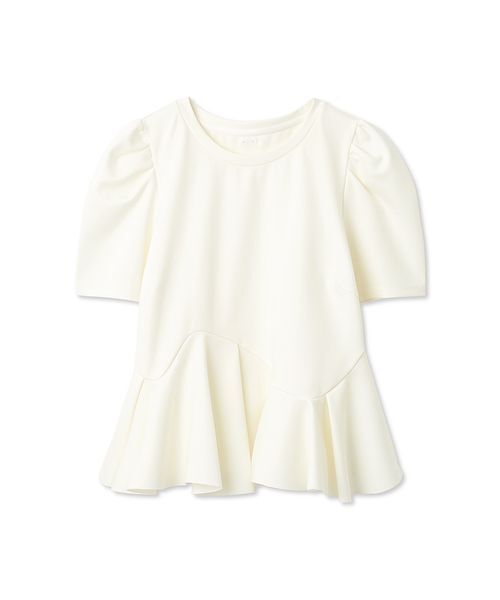 CELFORD(セルフォード)の「【洗える】アシンメトリーカットトップス(Tシャツ/カットソー・レディース・ブラック/ラベンダー/オフホワイト/その他・F)」の12枚目の写真