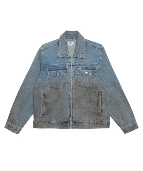 OBEY / オベイ OBEY BASE TRUCKER JACKET