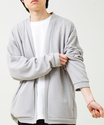 GLOSTER | 【ロンTとカーデの2点セット】ランダムジャガード アンサンブルカーディガン(カーディガン/ボレロ)