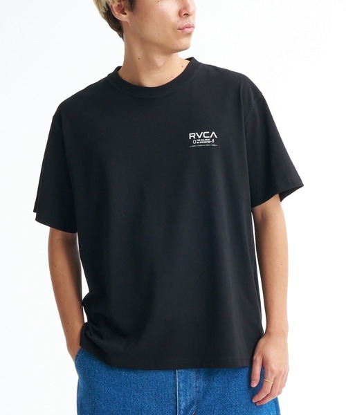 RVCA(ルーカ)の「RVCA SPORT メンズ STRAIGHT EDGE SS Tシャツ 【2026年春夏モデル】/ルーカバックプリント半袖Tシャツ(Tシャツ/カットソー・メンズ・ブラック/ホワイト/グリーン系その他・MEDIUM/X-LARGE/SMALL/LARGE)」の4枚目の写真