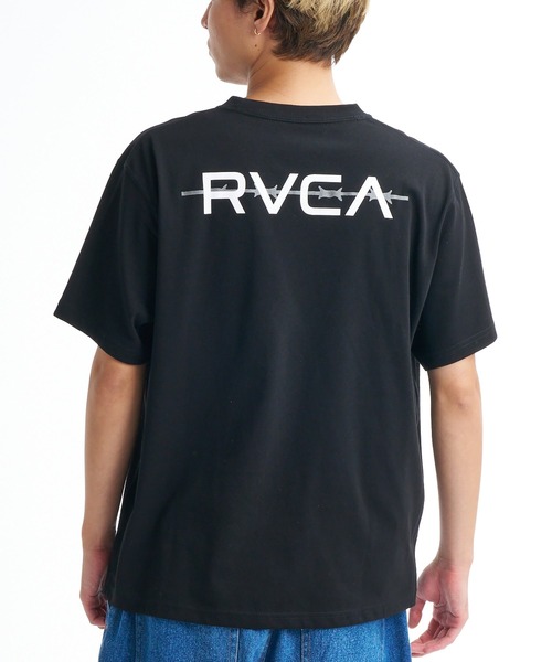 RVCA(ルーカ)の「RVCA SPORT メンズ STRAIGHT EDGE SS Tシャツ 【2026年春夏モデル】/ルーカバックプリント半袖Tシャツ(Tシャツ/カットソー・メンズ・ブラック/ホワイト/グリーン系その他・MEDIUM/X-LARGE/SMALL/LARGE)」の5枚目の写真