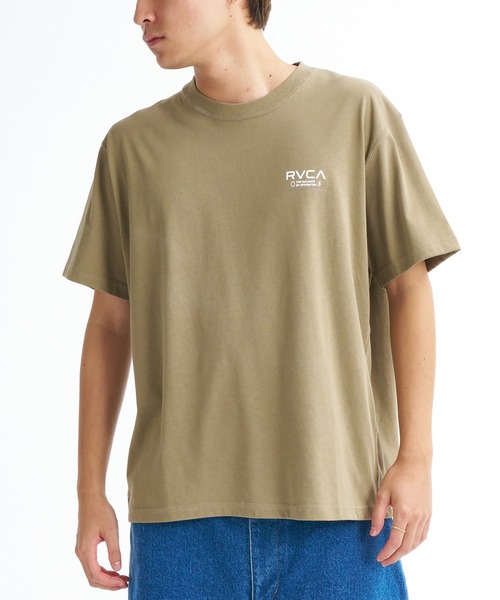 RVCA(ルーカ)の「RVCA SPORT メンズ STRAIGHT EDGE SS Tシャツ 【2026年春夏モデル】/ルーカバックプリント半袖Tシャツ(Tシャツ/カットソー・メンズ・ブラック/ホワイト/グリーン系その他・MEDIUM/X-LARGE/SMALL/LARGE)」の6枚目の写真